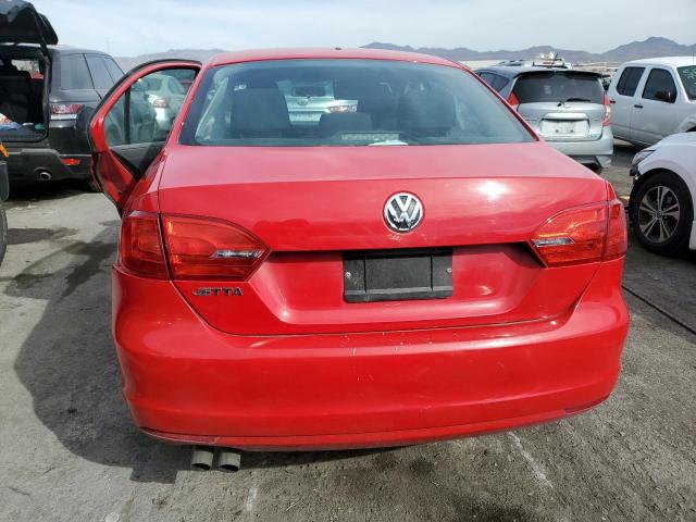 3VW2K7AJXEM208827 - 2014 VOLKSWAGEN JETTA BASE Qırmızı foto 6