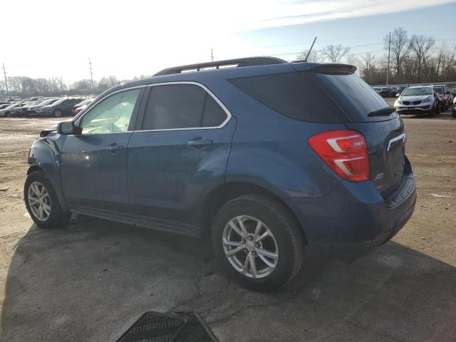 2GNFLFEK6G6145440 - 2016 CHEVROLET EQUINOX LT BLUE photo 2