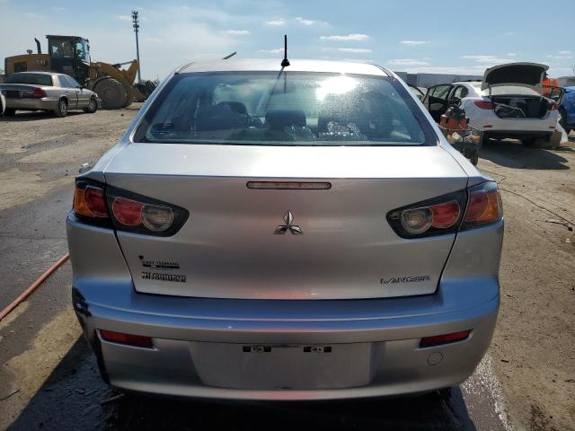 JA32U2FU0EU014403 - 2014 MITSUBISHI LANCER ES/ES SPORT SILVER photo 6