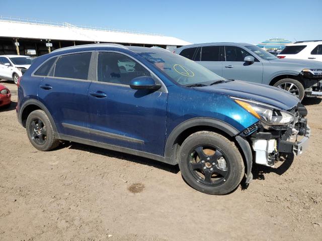 KNDCB3LC1M5477382 - 2021 KIA NIRO LX BLUE photo 4