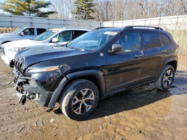 1C4PJMBB6FW652080 - 2015 JEEP CHEROKEE TRAILHAWK BLACK photo 1