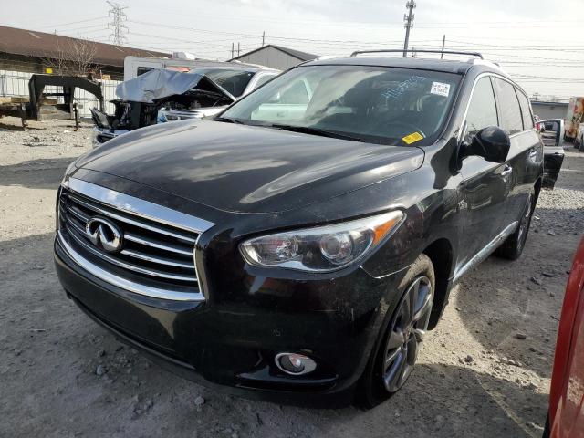 5N1CL0MM4EC523640 - 2014 INFINITI QX60 HYBRID BLACK photo 1