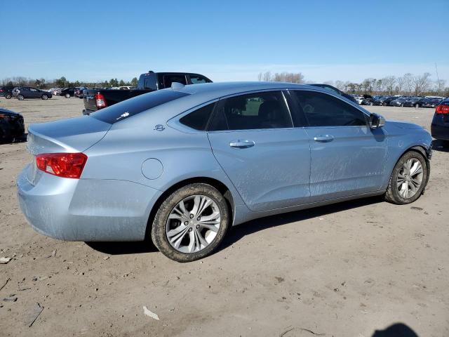 1G1125S37EU135066 - 2014 CHEVROLET IMPALA LT BLUE photo 3