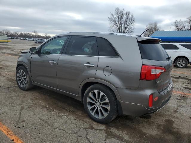 5XYKW4A79EG531824 - 2014 KIA SORENTO SX GRAY photo 2