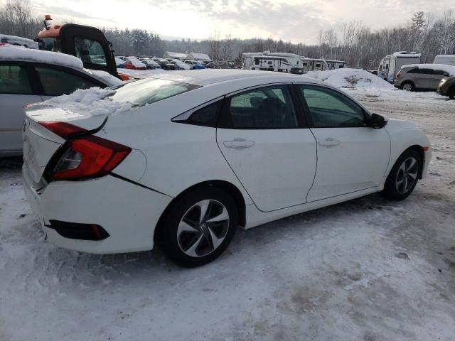 2HGFC2F61LH509007 - 2020 HONDA CIVIC LX WHITE photo 3