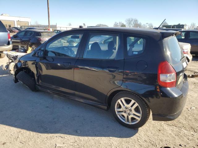JHMGD38657S022540 - 2007 HONDA FIT S 黑色 照片 2