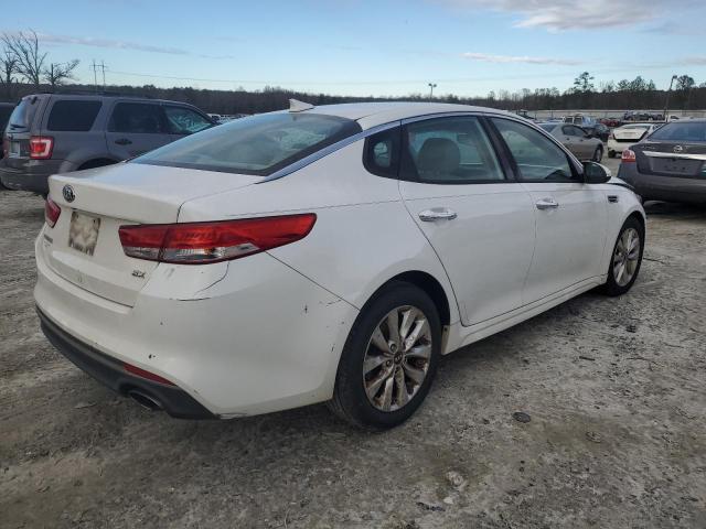 5XXGU4L34GG080458 - 2016 KIA OPTIMA EX WHITE photo 3