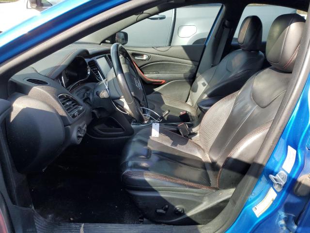 1C3CDFEB2FD205209 - 2015 DODGE DART GT BLUE photo 7