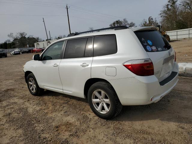 5TDKK3EH9AS020328 - 2010 TOYOTA HIGHLANDER SE WHITE photo 2