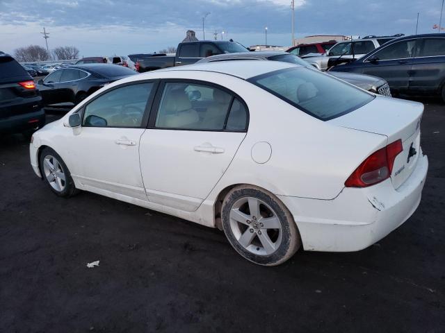 1HGFA16816L071646 - 2006 HONDA CIVIC EX WHITE photo 2