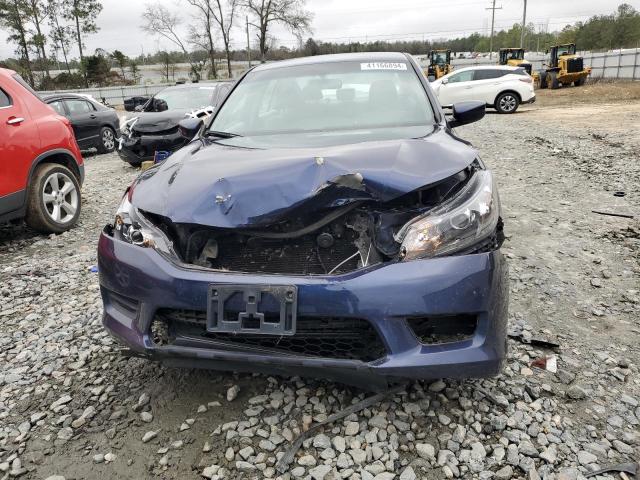 1HGCR2F3XDA175566 - 2013 HONDA ACCORD LX BLUE photo 5