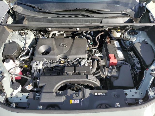 2T3C1RFV3MC091382 - 2021 TOYOTA RAV4 XLE PREMIUM GREEN photo 12