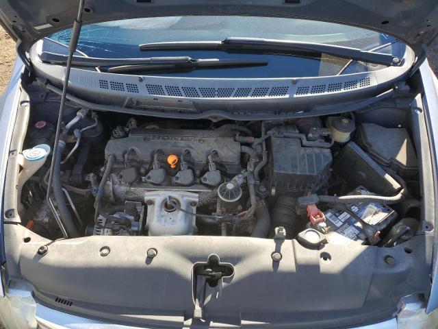 2HGFA16566H518006 - 2006 HONDA CIVIC LX BLUE photo 11