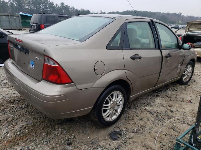 1FAFP34N75W216824 - 2005 FORD FOCUS ZX4 GOLD photo 3