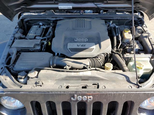 1C4BJWDG8GL238557 - 2016 JEEP WRANGLER U SPORT ნაცრისფერი ფოტო 12
