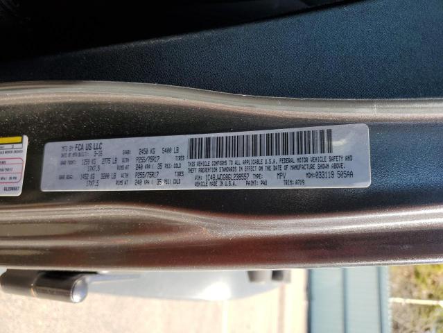 1C4BJWDG8GL238557 - 2016 JEEP WRANGLER U SPORT ნაცრისფერი ფოტო 14