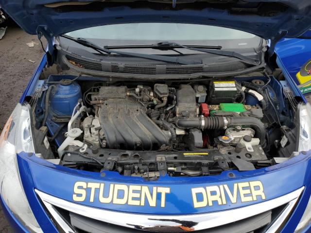 3N1CN7AP2FL908905 - 2015 NISSAN VERSA S BLUE photo 11