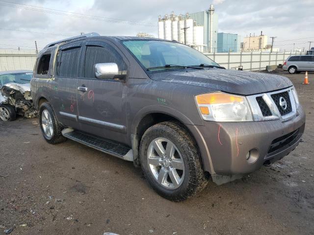 5N1BA0NEXDN613211 - 2013 NISSAN ARMADA PLATINUM BROWN photo 4