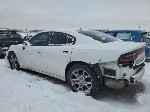 2C3CDXFG5GH136794 - 2016 DODGE CHARGER SE WHITE photo 2