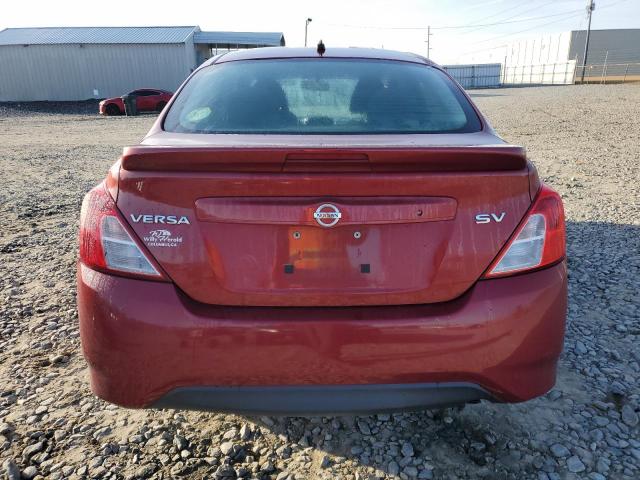 3N1CN7AP6GL910352 - 2016 NISSAN VERSA S BURGUNDY photo 6