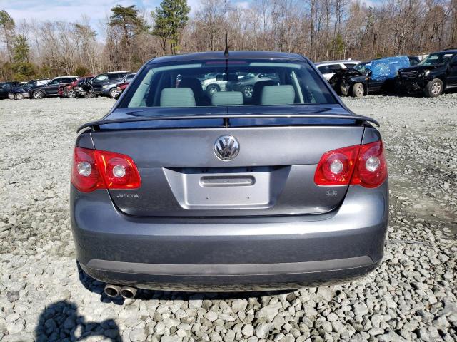 3VWEF81K87M075861 - 2007 VOLKSWAGEN JETTA WOLFSBURG GRAY photo 6