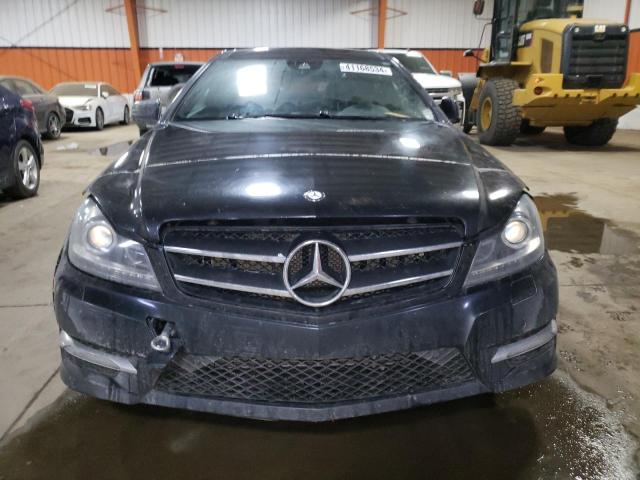 WDDGJ8JB9CF882559 - 2012 MERCEDES-BENZ C 350 4MATIC BLACK photo 5