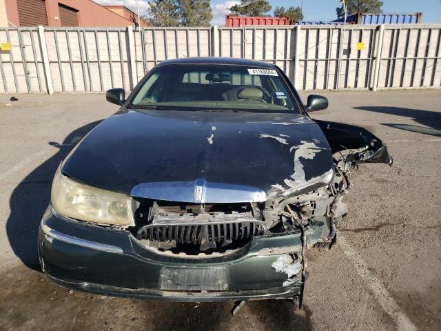 1LNHM81W01Y695510 - 2001 LINCOLN TOWN CAR EXECUTIVE GREEN photo 5