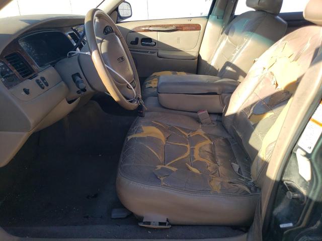 1LNHM81W01Y695510 - 2001 LINCOLN TOWN CAR EXECUTIVE GREEN photo 7