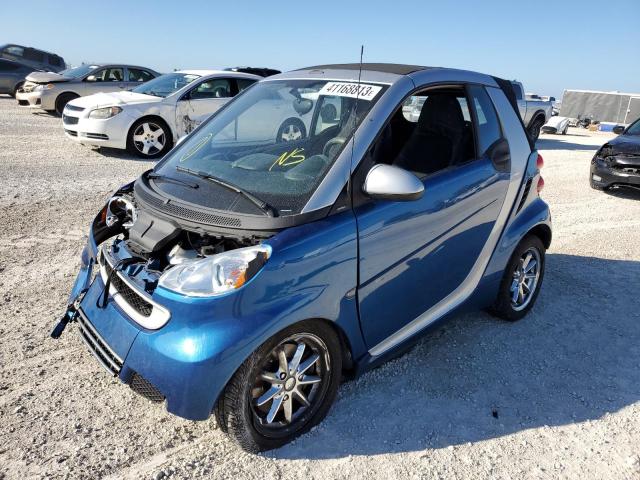 WMEEK31X58K084444 - 2008 SMART FORTWO PASSION BLUE photo 1