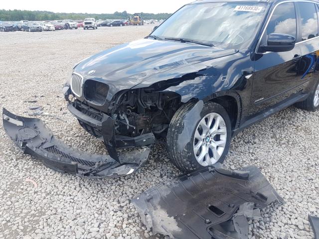 5UXZV4C50D0E13308 - 2013 BMW X5 XDRIVE35I BLACK photo 9