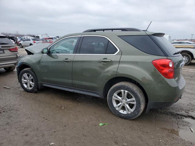 2GNFLFEK1F6187030 - 2015 CHEVROLET EQUINOX LT GREEN photo 2