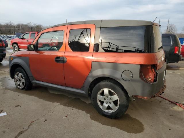 5J6YH28615L009502 - 2005 HONDA ELEMENT EX ORANGE photo 2