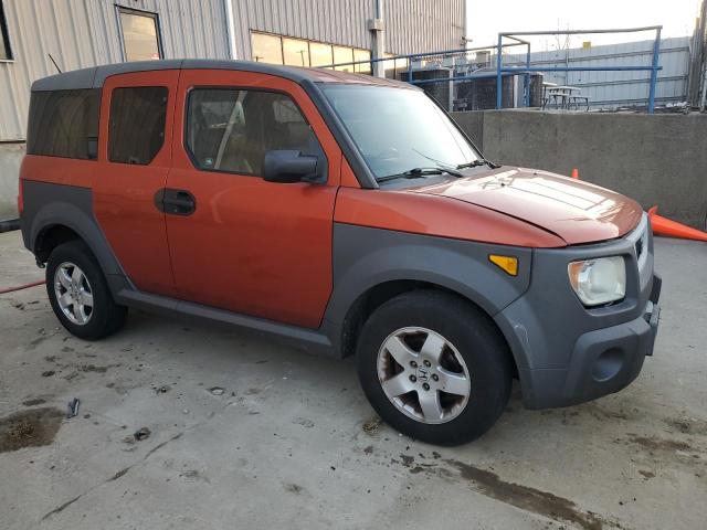 5J6YH28615L009502 - 2005 HONDA ELEMENT EX ORANGE photo 4