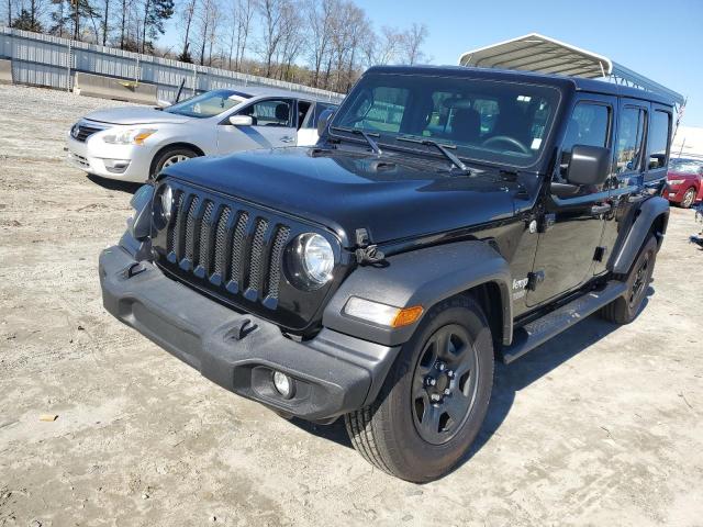 1C4HJXDG6KW512281 - 2019 JEEP WRANGLER U SPORT BLACK photo 1