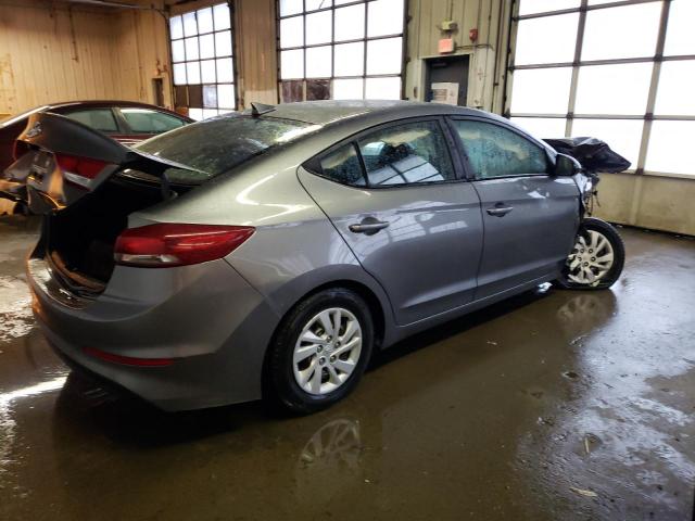 5NPD74LF5JH398475 - 2018 HYUNDAI ELANTRA SE GRAY photo 3