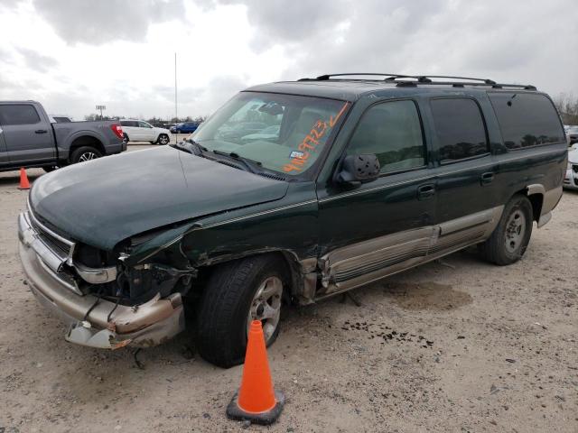 3GNEC16T01G255031 - 2001 CHEVROLET SUBURBAN C1500 GREEN photo 1