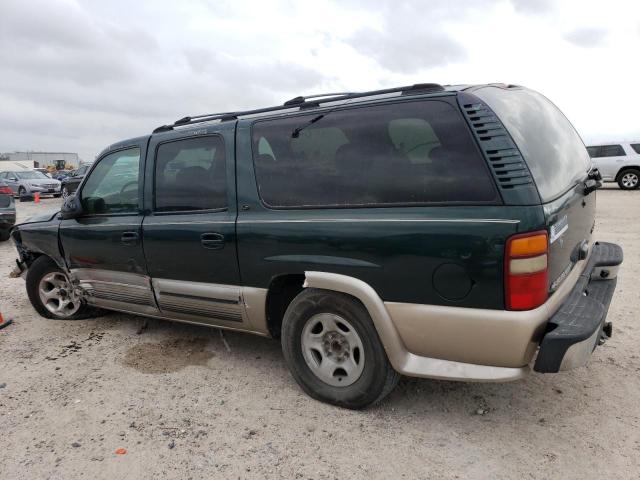 3GNEC16T01G255031 - 2001 CHEVROLET SUBURBAN C1500 GREEN photo 2