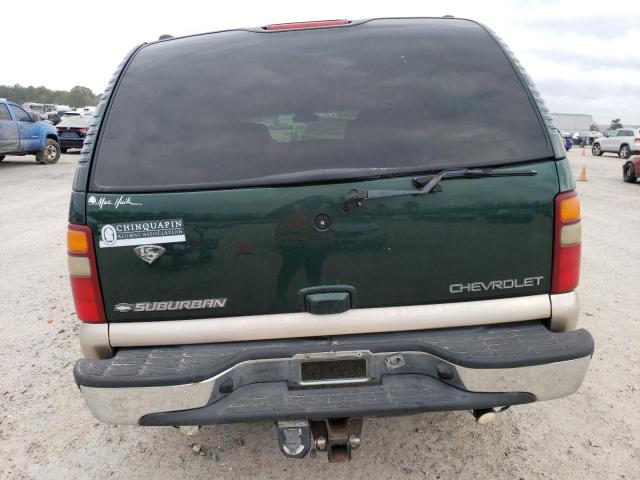 3GNEC16T01G255031 - 2001 CHEVROLET SUBURBAN C1500 GREEN photo 6