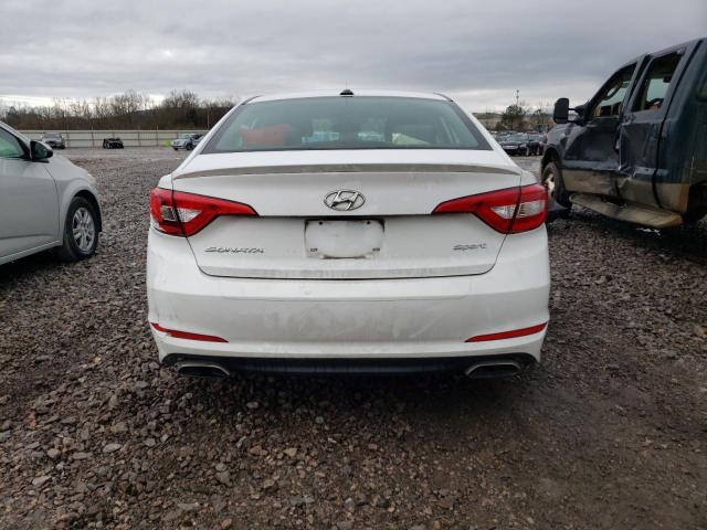 5NPE34AFXFH241549 - 2015 HYUNDAI SONATA SPORT WHITE photo 6