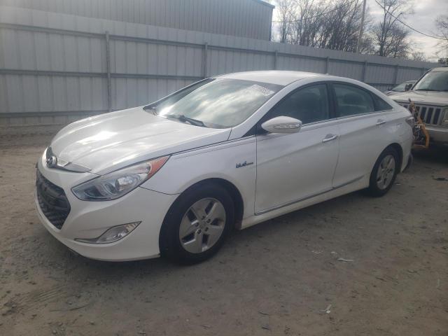 KMHEC4A46BA004858 - 2011 HYUNDAI SONATA HYBRID WHITE photo 1