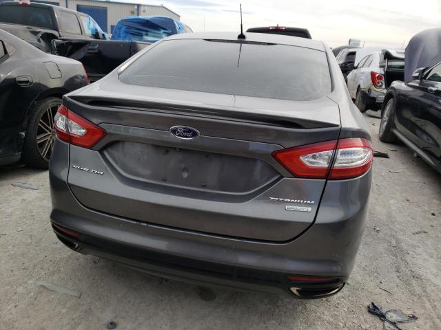 3FA6P0K92ER164882 - 2014 FORD FUSION TITANIUM GRAY photo 6