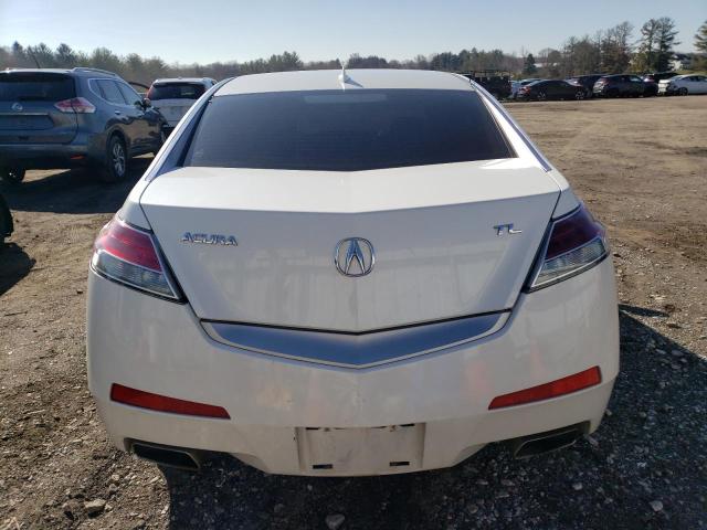 19UUA86209A021297 - 2009 ACURA TL WHITE photo 6