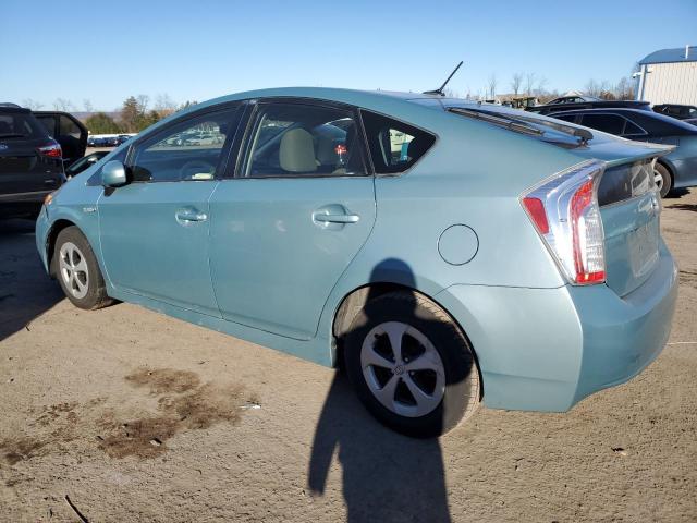 JTDKN3DU5C5494405 - 2012 TOYOTA PRIUS TEAL photo 2