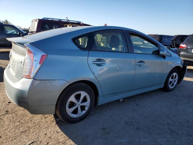 JTDKN3DU5C5494405 - 2012 TOYOTA PRIUS TEAL photo 3