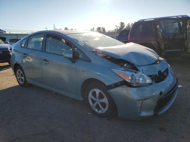 JTDKN3DU5C5494405 - 2012 TOYOTA PRIUS TEAL photo 4