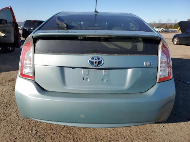 JTDKN3DU5C5494405 - 2012 TOYOTA PRIUS TEAL photo 6