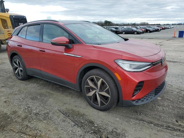 1V2VMPE89PC031496 - 2023 VOLKSWAGEN ID.4 PRO S წითელი ფოტო 4