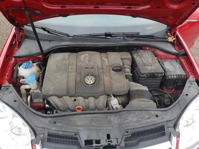 3VWRX7AJXAM137591 - 2010 VOLKSWAGEN JETTA SE RED photo 11