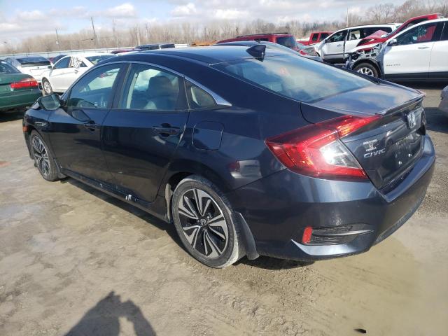 19XFC1F76HE024933 - 2017 HONDA CIVIC EXL BLUE photo 2