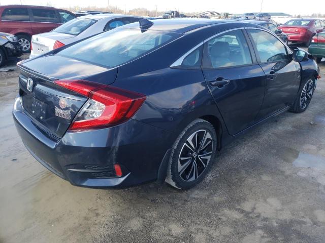 19XFC1F76HE024933 - 2017 HONDA CIVIC EXL BLUE photo 3